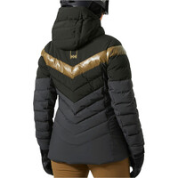 Helly Hansen chaqueta esquí mujer IMPERIAL 2.0 NEGRO vista trasera