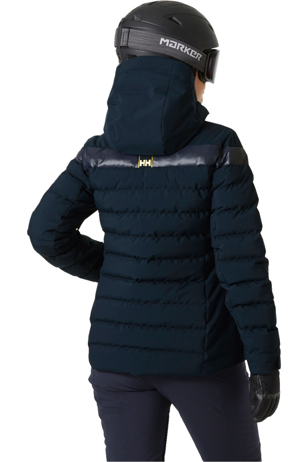 Helly Hansen chaqueta esquí mujer IMPERIAL AZUL vista trasera