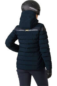 Helly Hansen chaqueta esquí mujer IMPERIAL AZUL vista trasera