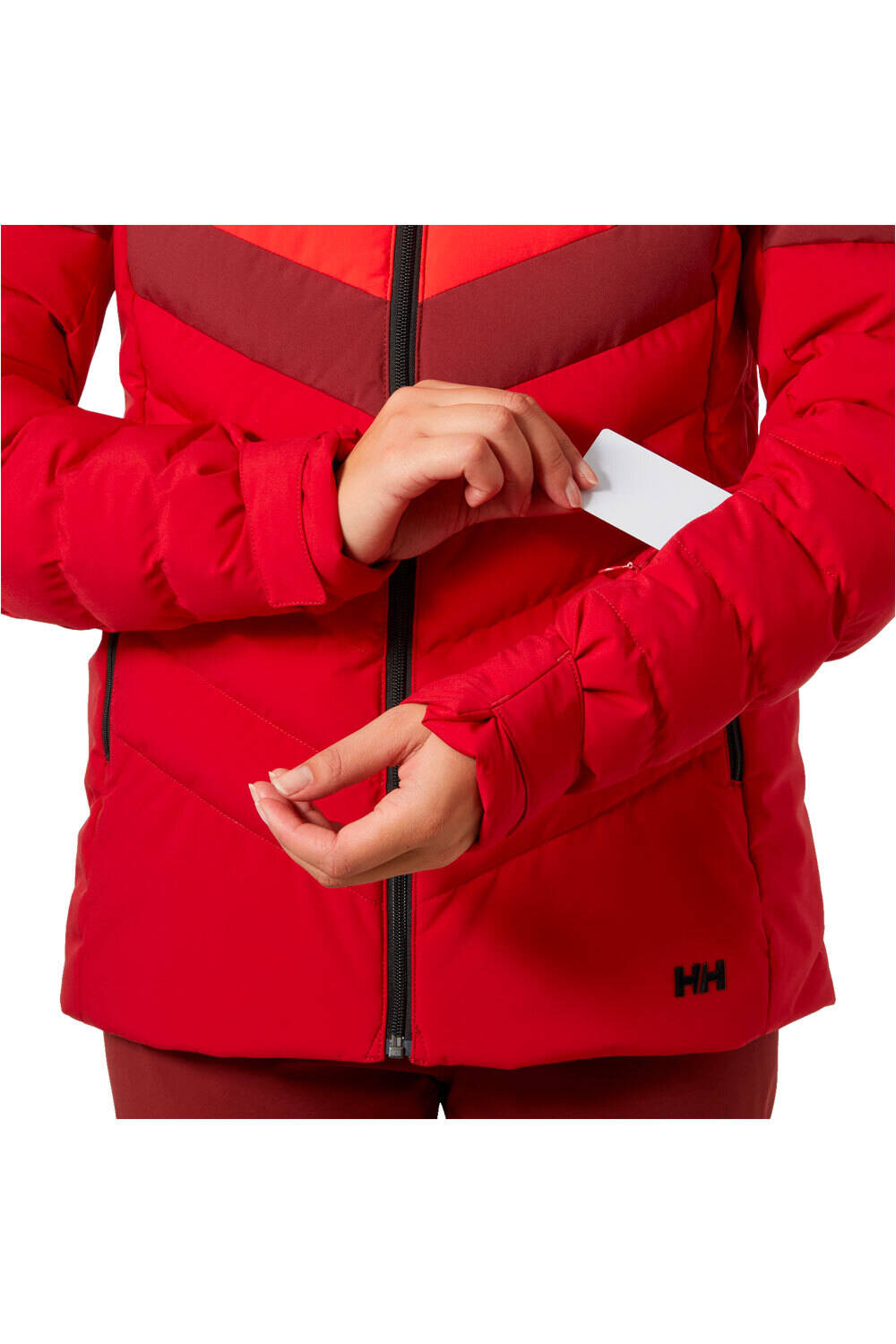 Helly Hansen chaqueta esquí mujer IMPERIAL PUFFY 2.0 ROJO 03
