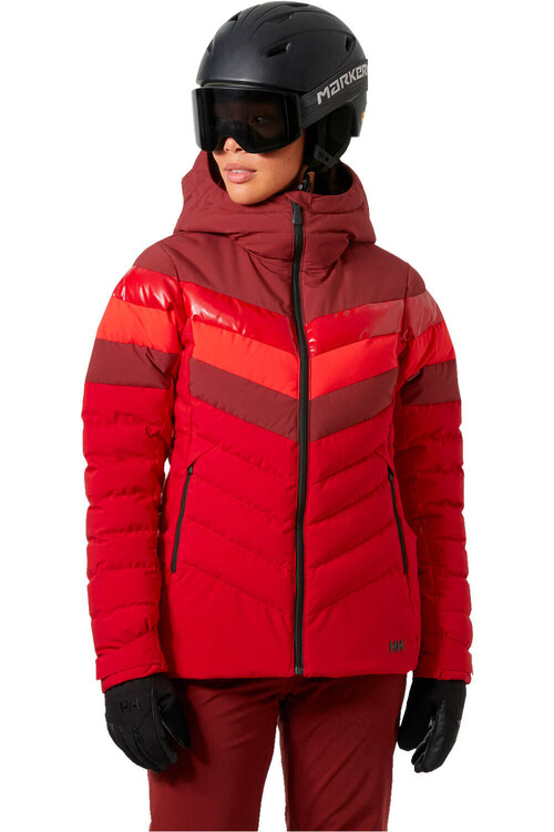 Helly Hansen chaqueta esquí mujer IMPERIAL PUFFY 2.0 ROJO