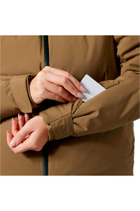 Helly Hansen chaqueta esquí mujer NORA SHORT PUFFY MARRON 03