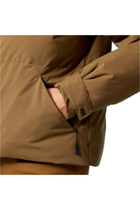 Helly Hansen chaqueta esquí mujer NORA SHORT PUFFY MARRON 04