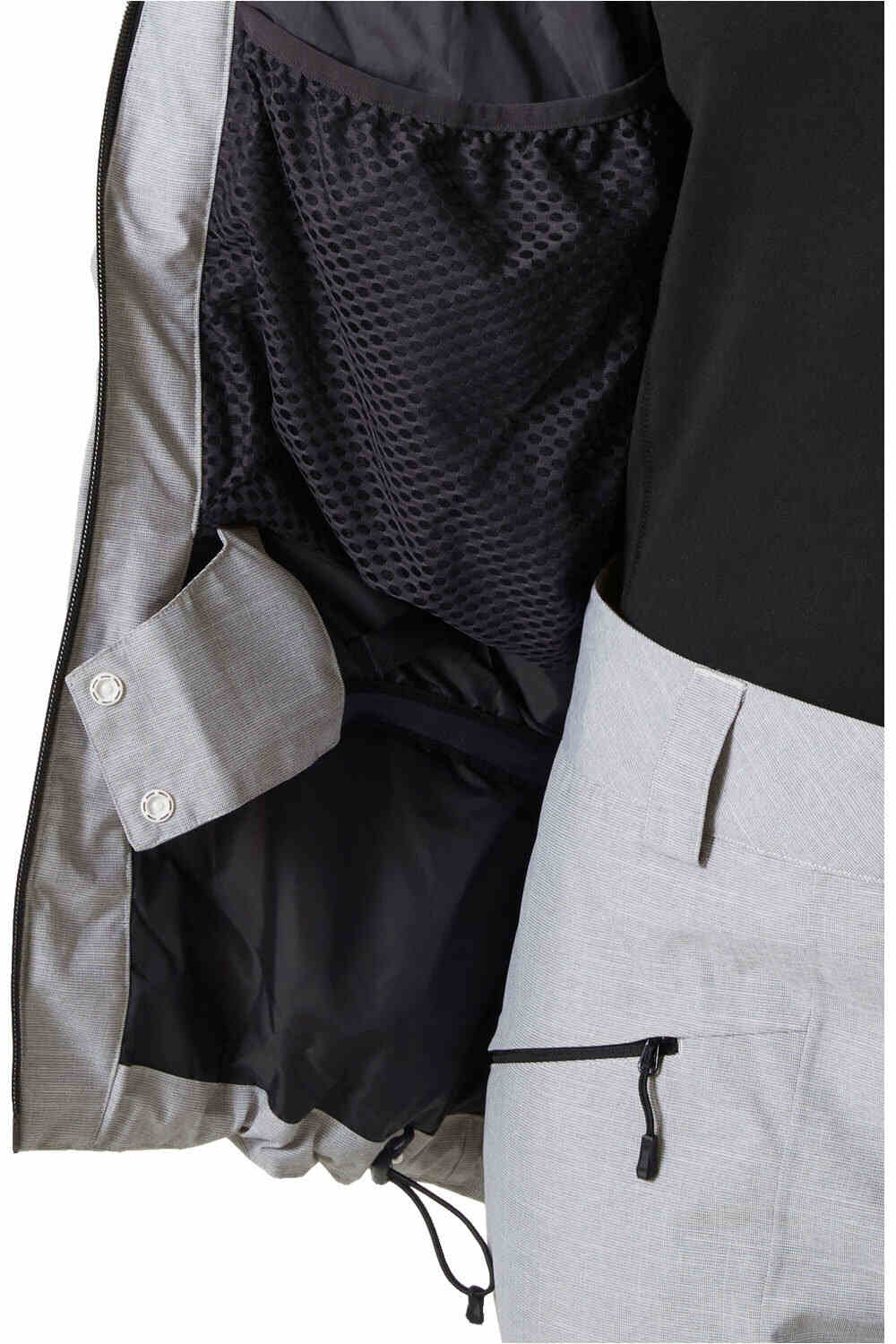 Helly Hansen chaqueta esquí mujer POWDERQUEEN 3.0 GRIS 06