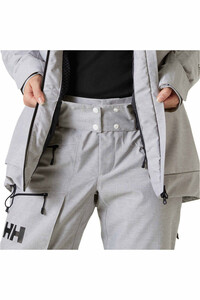 Helly Hansen chaqueta esquí mujer POWDERQUEEN 3.0 GRIS 07