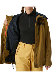 Helly Hansen chaqueta esquí mujer POWSHOT MARRON 08