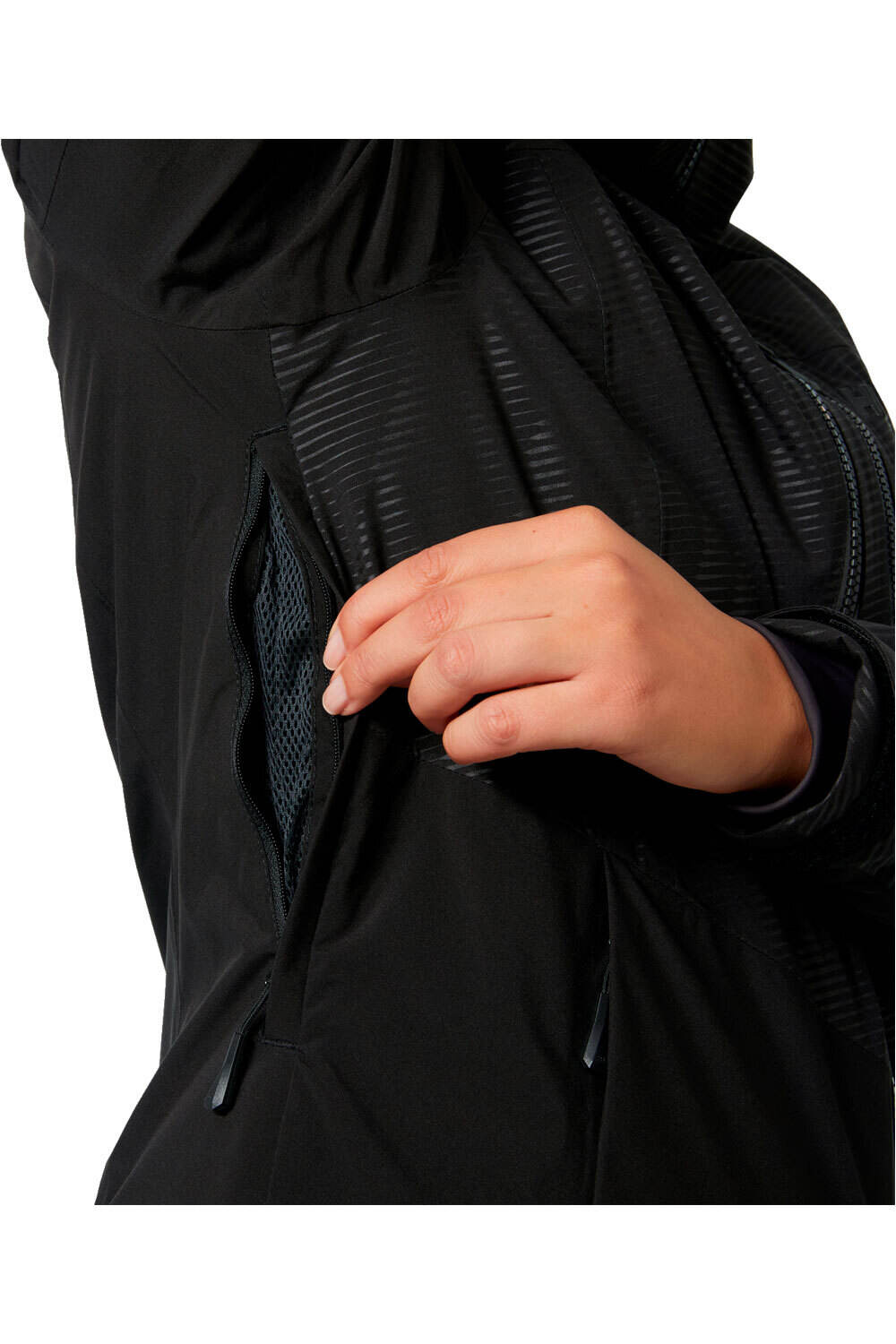 Helly Hansen chaqueta esquí mujer VALDISERE 3.0 NEGRO 05