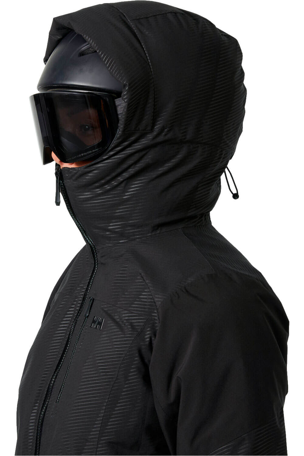 Helly Hansen chaqueta esquí mujer VALDISERE 3.0 NEGRO vista detalle