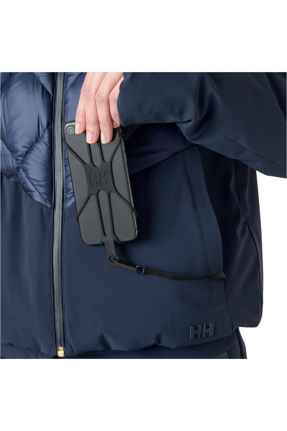 Helly Hansen chaqueta esquí mujer W AVANTI HYBRID JACKET AZUL 03