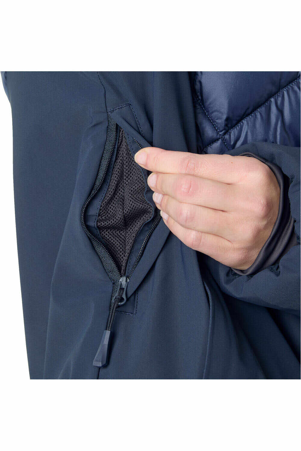 Helly Hansen chaqueta esquí mujer W AVANTI HYBRID JACKET AZUL 05