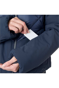 Helly Hansen chaqueta esquí mujer W AVANTI HYBRID JACKET AZUL vista detalle