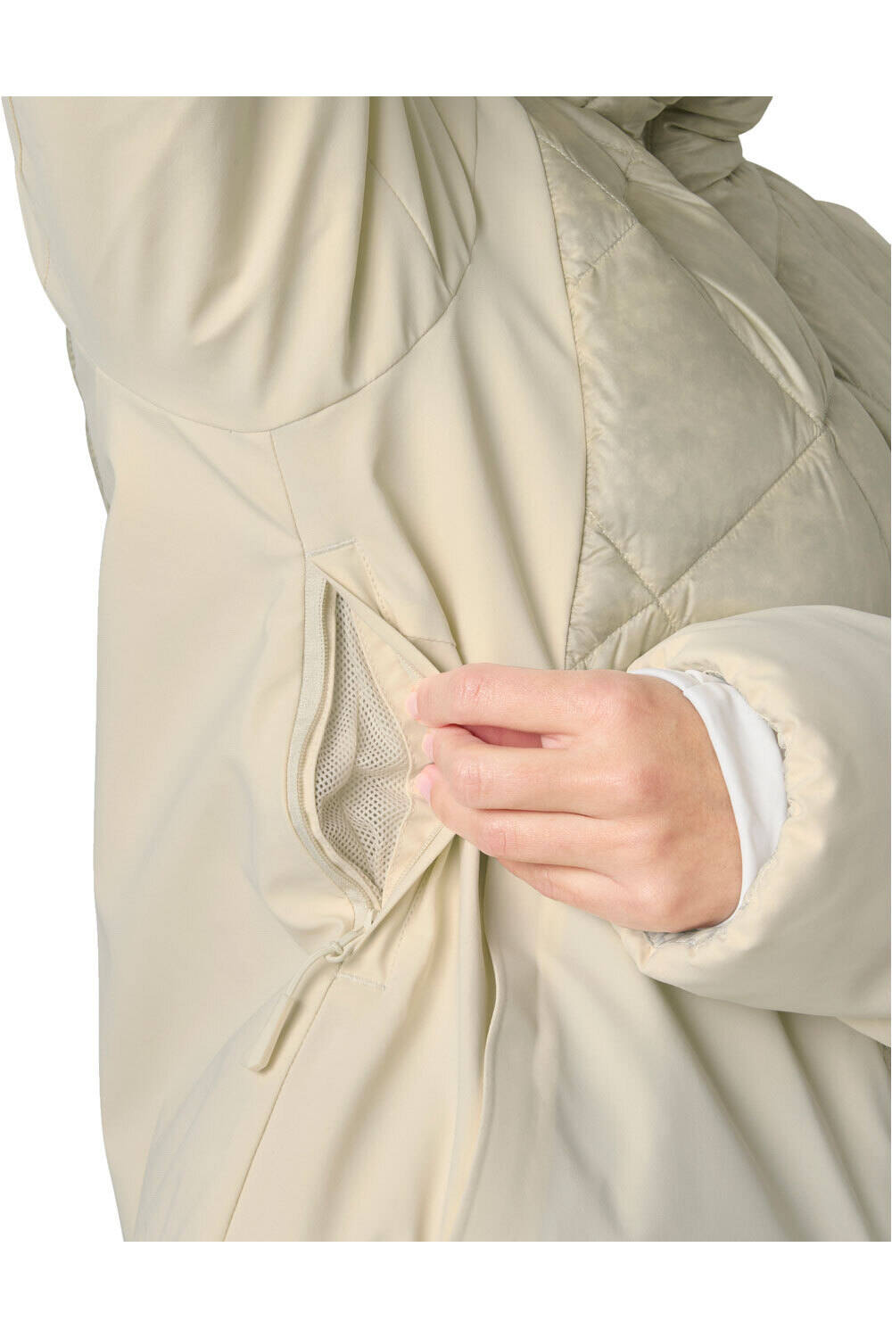 Helly Hansen chaqueta esquí mujer W AVANTI HYBRID JACKET MARRON 04