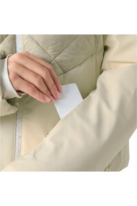Helly Hansen chaqueta esquí mujer W AVANTI HYBRID JACKET MARRON vista detalle