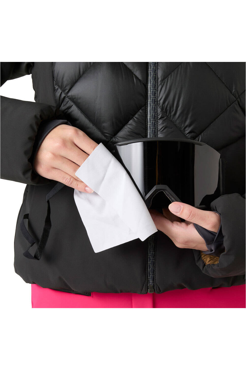 Helly Hansen chaqueta esquí mujer W AVANTI HYBRID JACKET NEGRO 04