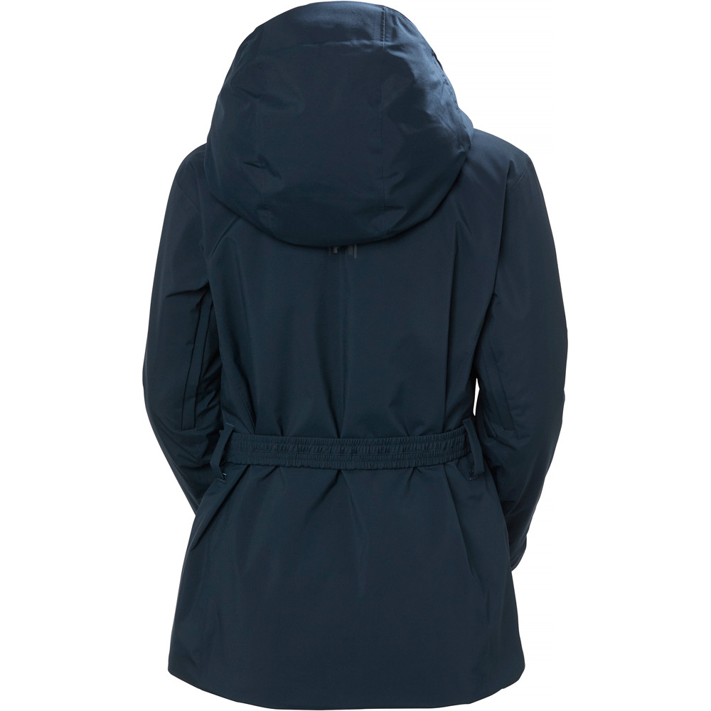 Helly Hansen chaqueta esquí mujer W BELLISSIMO BELTED JACKET AZUL 09