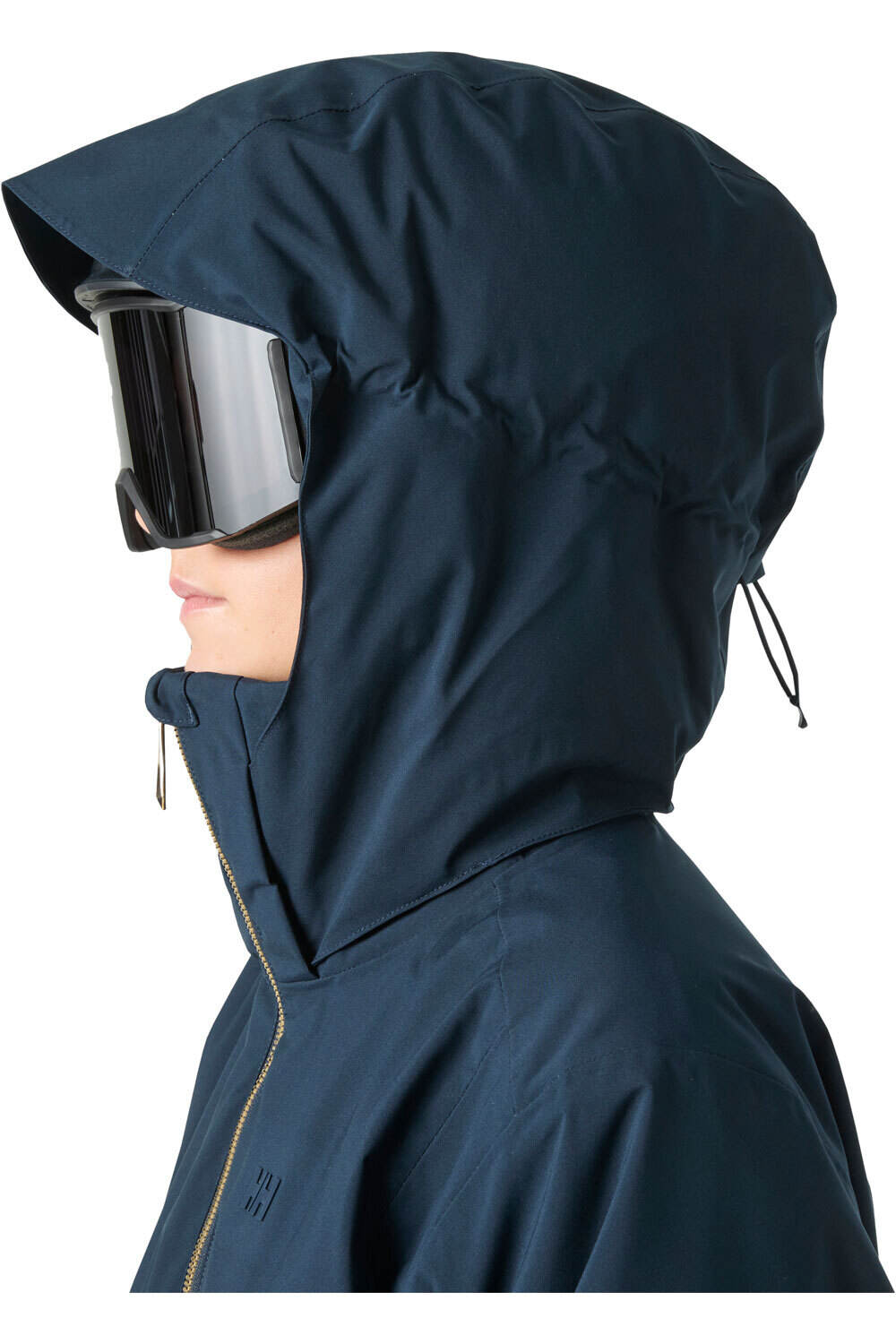 Helly Hansen chaqueta esquí mujer W BELLISSIMO BELTED JACKET AZUL vista detalle
