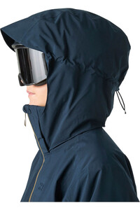 Helly Hansen chaqueta esquí mujer W BELLISSIMO BELTED JACKET AZUL vista detalle