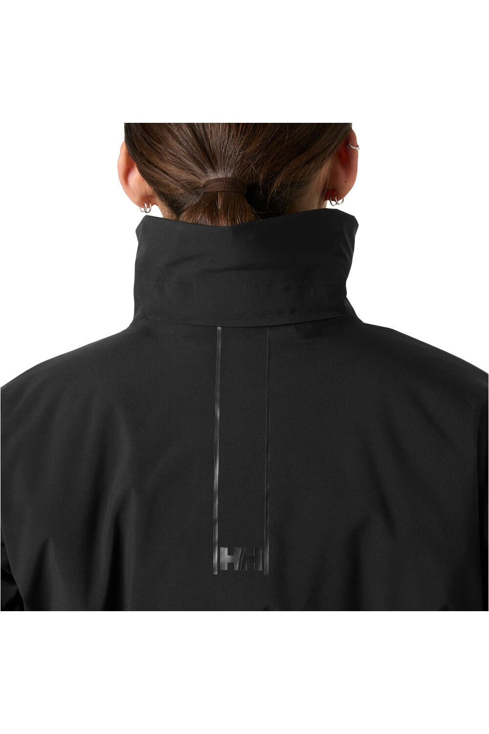 Helly Hansen chaqueta esquí mujer W BELLISSIMO BELTED JACKET NEGRO 03