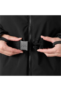 Helly Hansen chaqueta esquí mujer W BELLISSIMO BELTED JACKET NEGRO 04