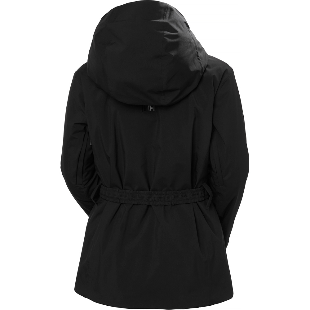 Helly Hansen chaqueta esquí mujer W BELLISSIMO BELTED JACKET NEGRO 09