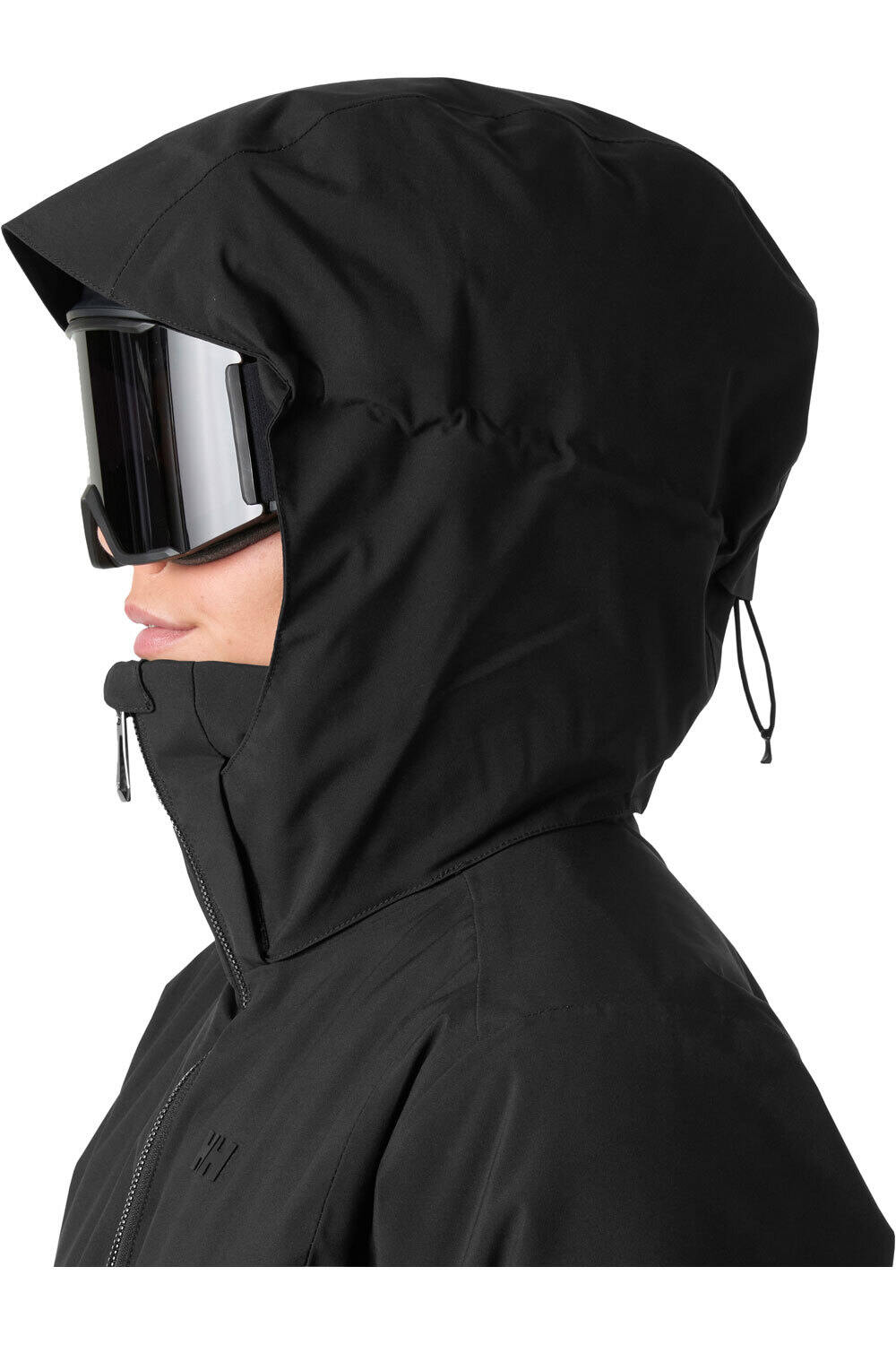Helly Hansen chaqueta esquí mujer W BELLISSIMO BELTED JACKET NEGRO vista detalle