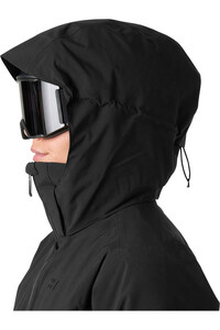 Helly Hansen chaqueta esquí mujer W BELLISSIMO BELTED JACKET NEGRO vista detalle
