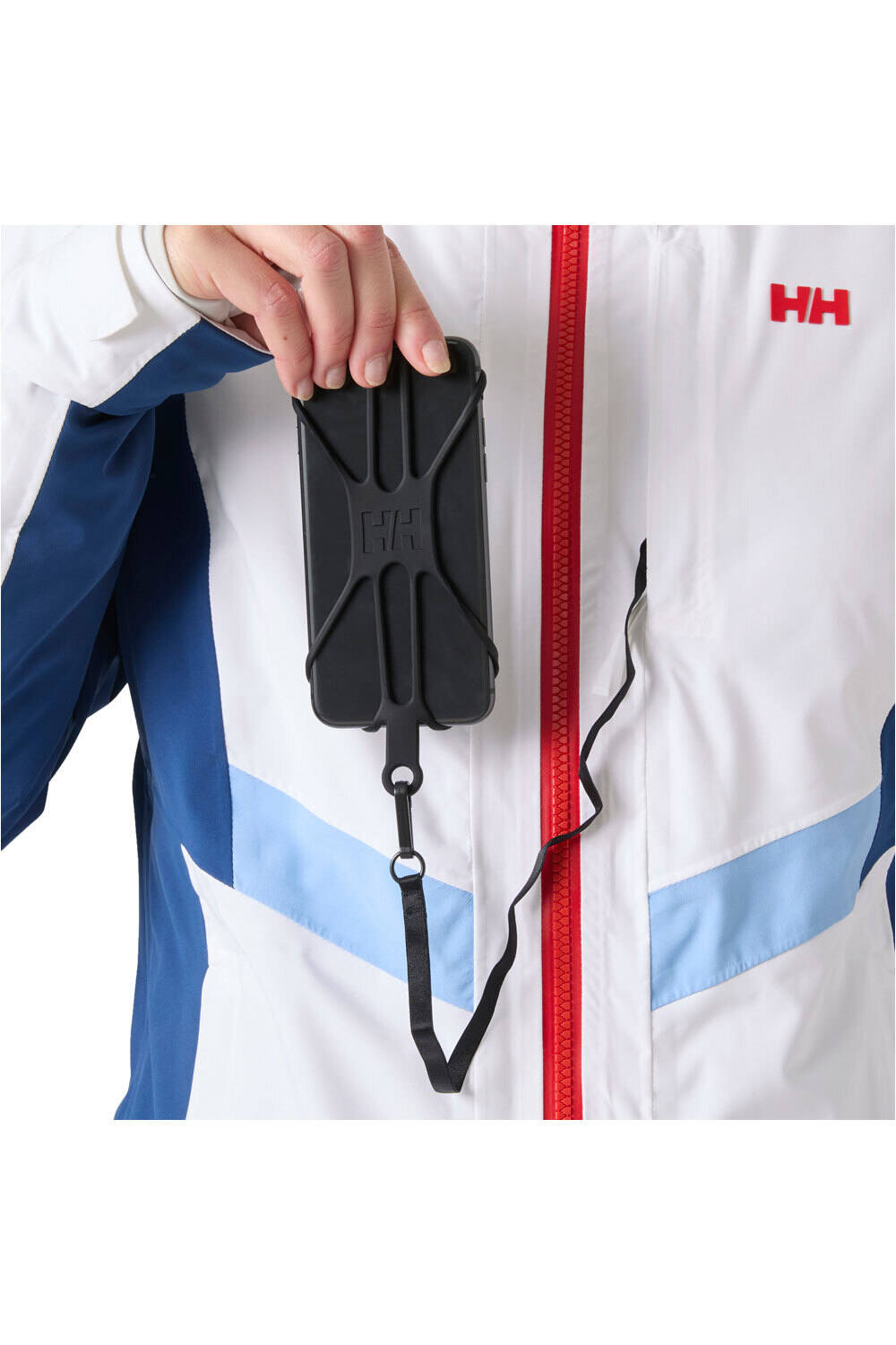 Helly Hansen chaqueta esquí mujer W COURCHEVEL JACKET BLANCO 03