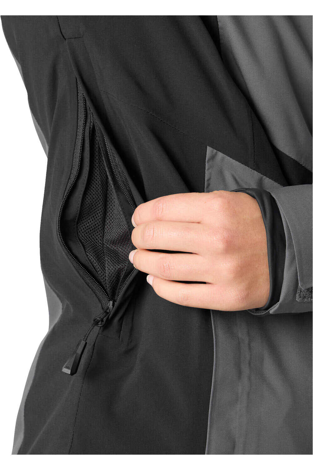 Helly Hansen chaqueta esquí mujer W COURCHEVEL JACKET GRIS 06