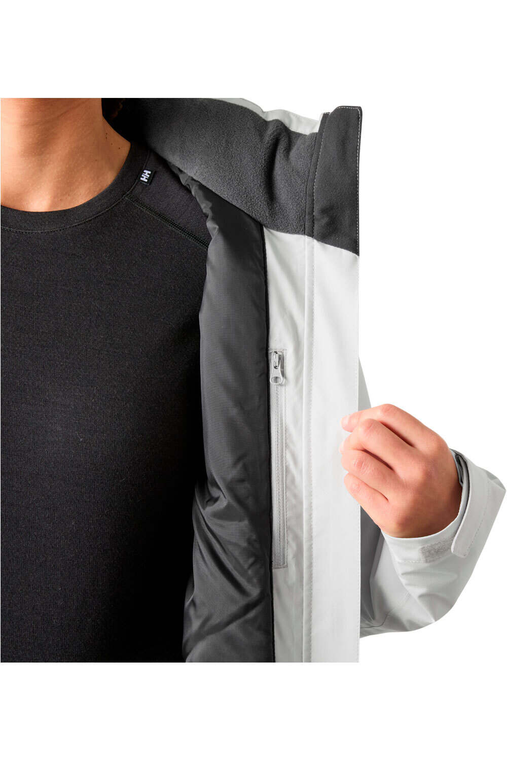 Helly Hansen chaqueta esquí mujer W CREWSER INSULATED JACKET GRIS 07