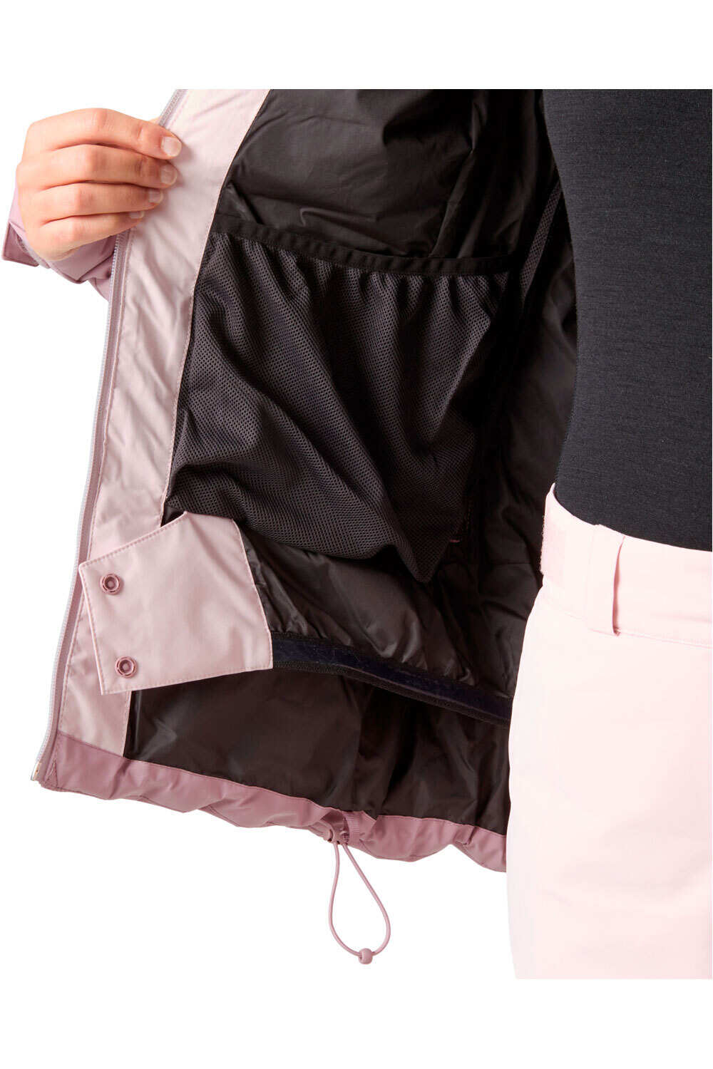 Helly Hansen chaqueta esquí mujer W IMPERIAL PUFFY JACKET MORADO 08