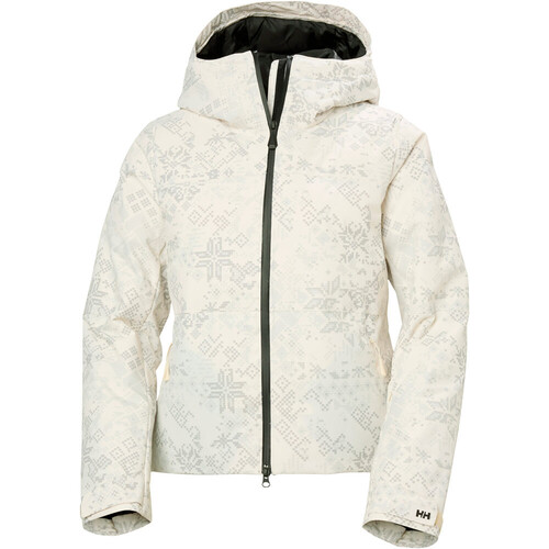 HELLY HANSEN W NORA SHORT PUFFY JACKET marron