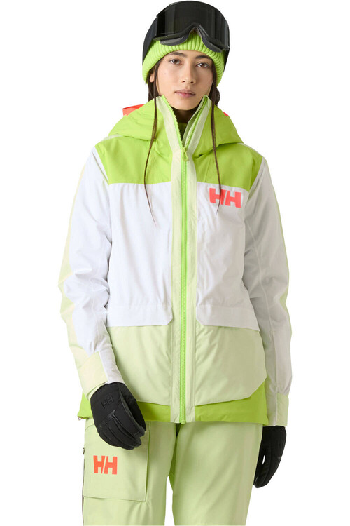 Helly Hansen chaqueta esquí mujer W POWCHASER 3.0 JACKET VERDE
