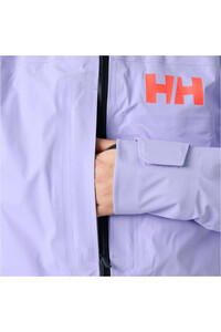 Helly Hansen chaqueta esquí mujer W RIDGE INFINITY SHELL JACKET MORADO 05
