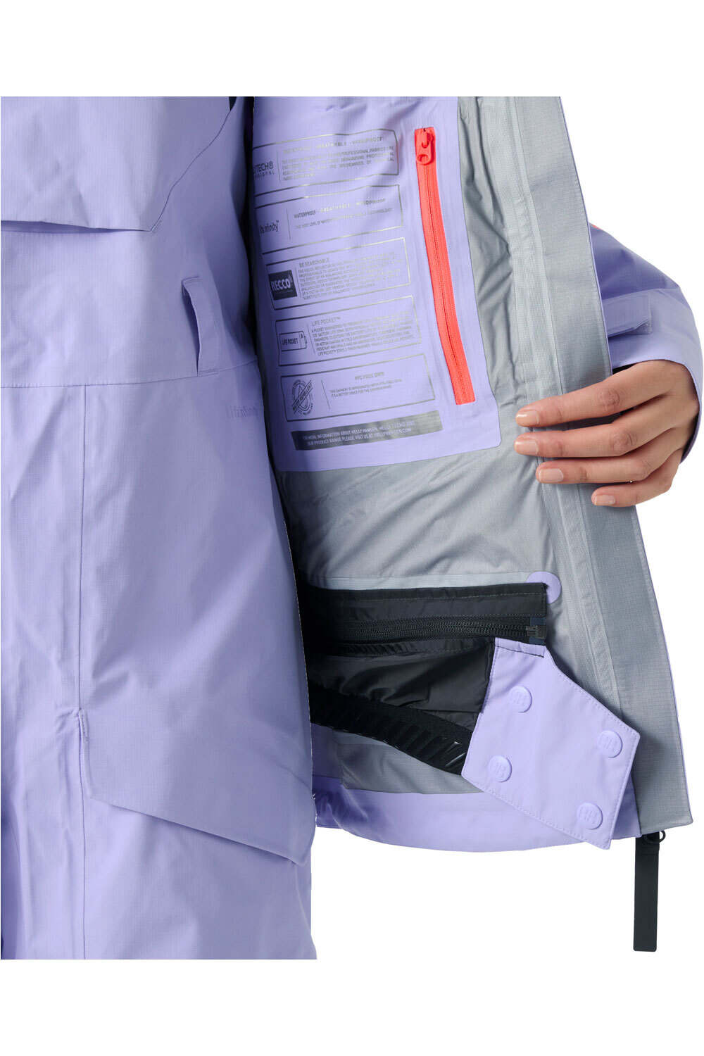 Helly Hansen chaqueta esquí mujer W RIDGE INFINITY SHELL JACKET MORADO 09