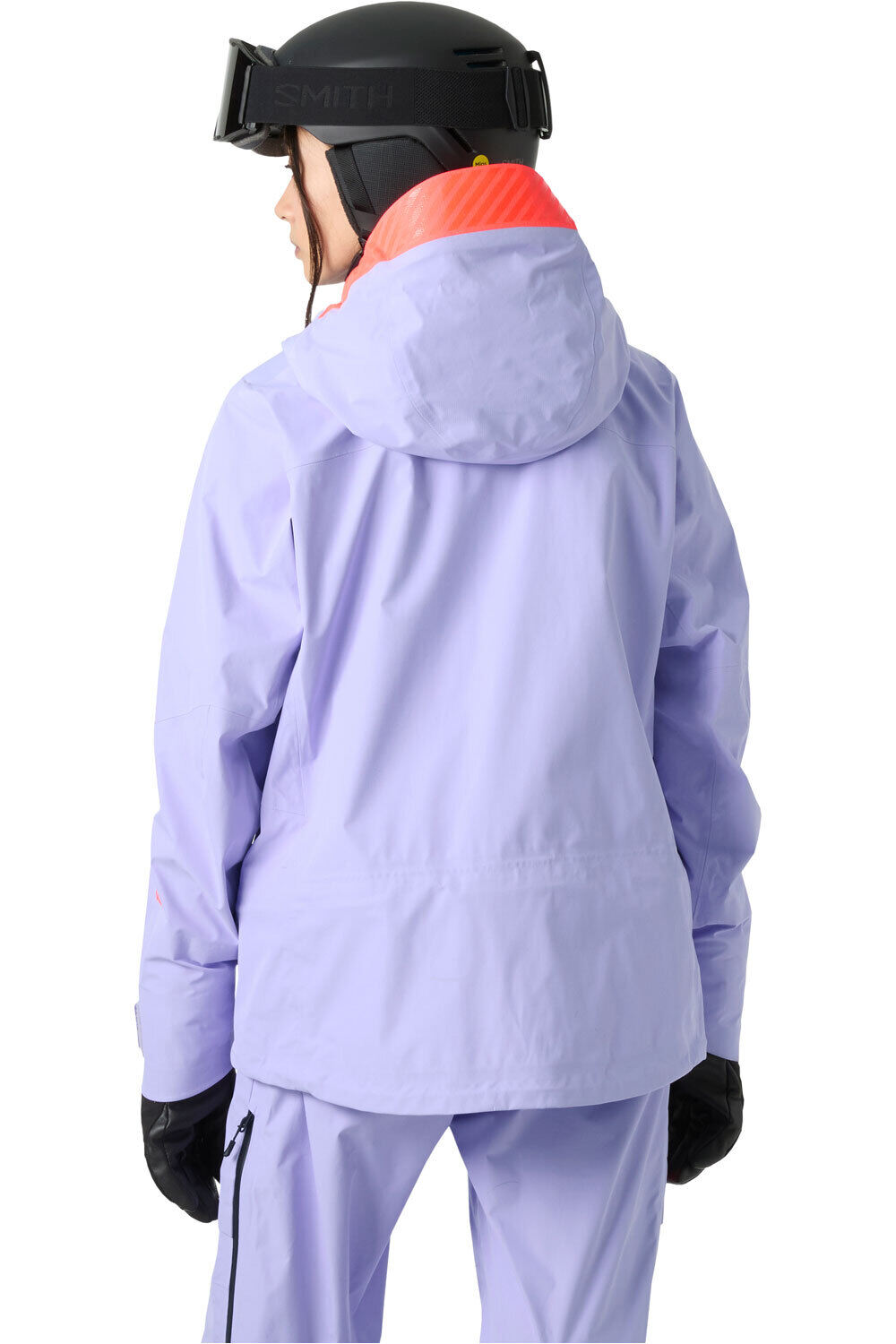 Helly Hansen chaqueta esquí mujer W RIDGE INFINITY SHELL JACKET MORADO vista trasera