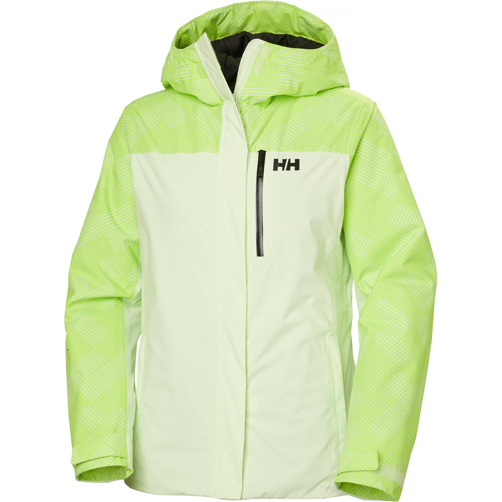 Helly Hansen chaqueta esquí mujer W SNOWPLAY JACKET VERDE 08