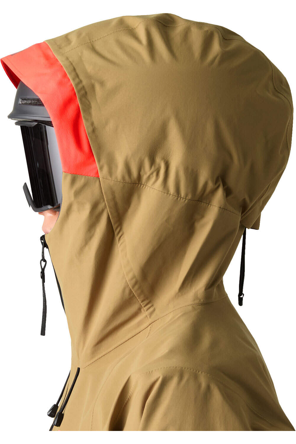 Helly Hansen chaqueta esquí mujer W SOGN SHELL JACKET MARRON vista detalle