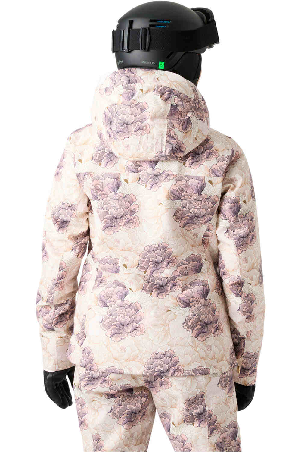 Helly Hansen chaqueta esquí mujer W ST. MORITZ INS 2.0 JKT MORADO vista trasera