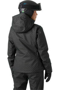Helly Hansen chaqueta esquí mujer W ST. MORITZ INS 2.0 JKT NEGRO vista trasera