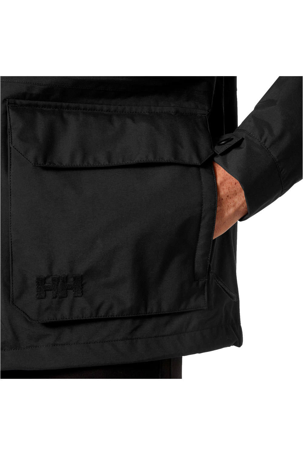 Helly Hansen chaqueta impermeable hombre ESCAPE UTILITY RAIN NEGRO 03