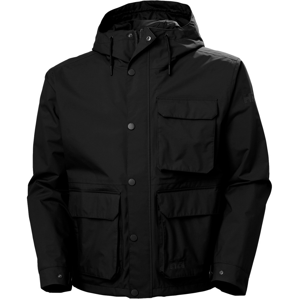Helly Hansen chaqueta impermeable hombre ESCAPE UTILITY RAIN NEGRO 05