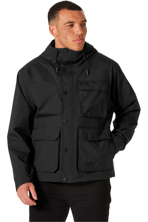 HELLY HANSEN ESCAPE UTILITY RAIN negro