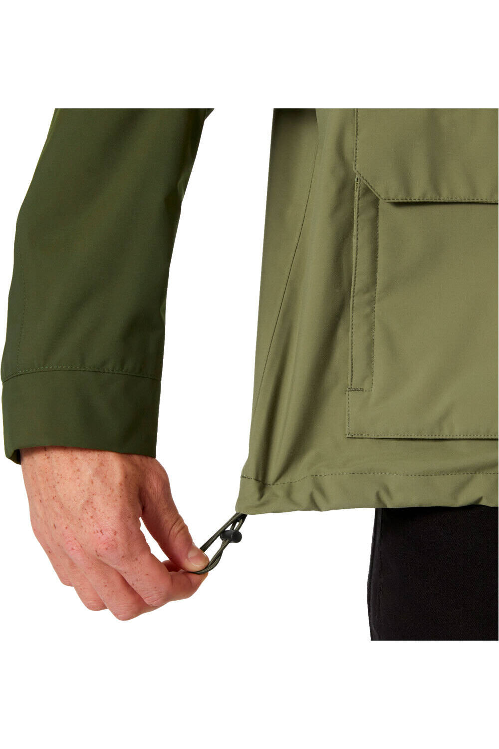 Helly Hansen chaqueta impermeable hombre ESCAPE UTILITY RAIN VERDE 03