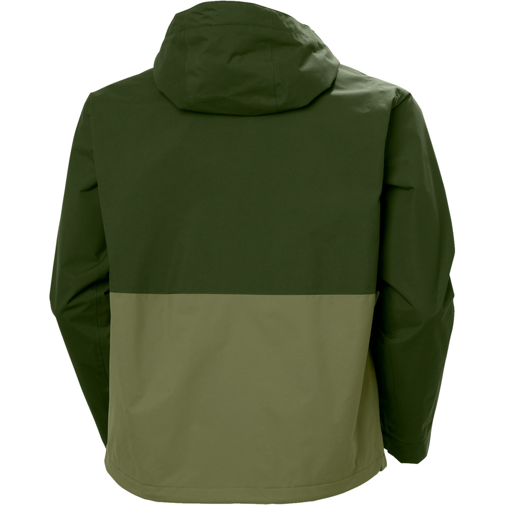 Helly Hansen chaqueta impermeable hombre ESCAPE UTILITY RAIN VERDE 05
