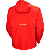 Helly Hansen chaqueta impermeable hombre SANDOY RAIN ROJO 06