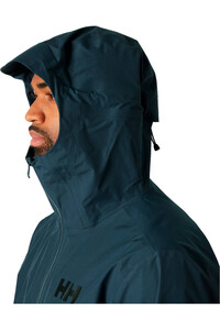 Helly Hansen chaqueta impermeable hombre VERGLAS INFINITY 2.0 AZUL vista detalle