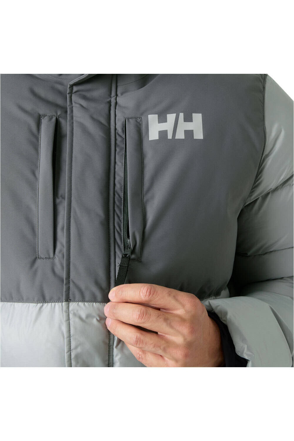 Helly Hansen chaqueta impermeable insulada hombre ACTIVE PUFFY LONG JACKET GRIS 05