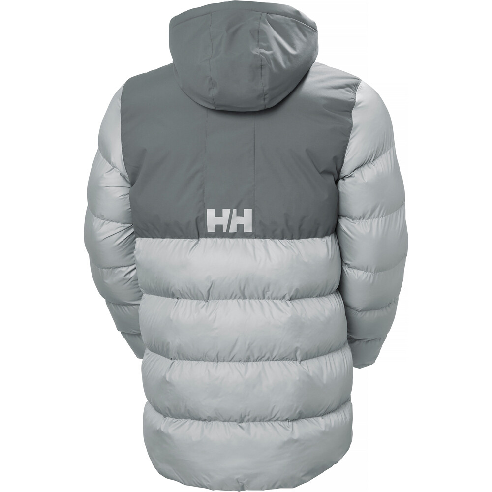 Helly Hansen chaqueta impermeable insulada hombre ACTIVE PUFFY LONG JACKET GRIS 08