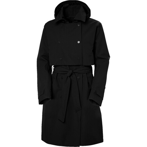 HELLY HANSEN JANE TRENCH negro