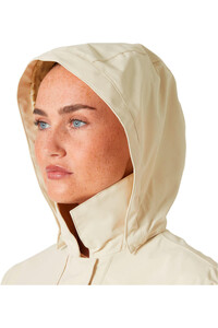 Helly Hansen chaqueta impermeable mujer LILJA MARRON vista detalle